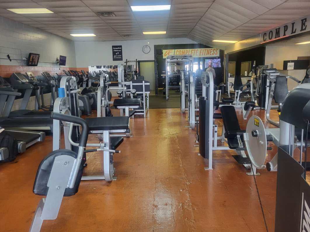 gym floor overview